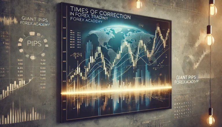 Times of Corrections in Forex Trading