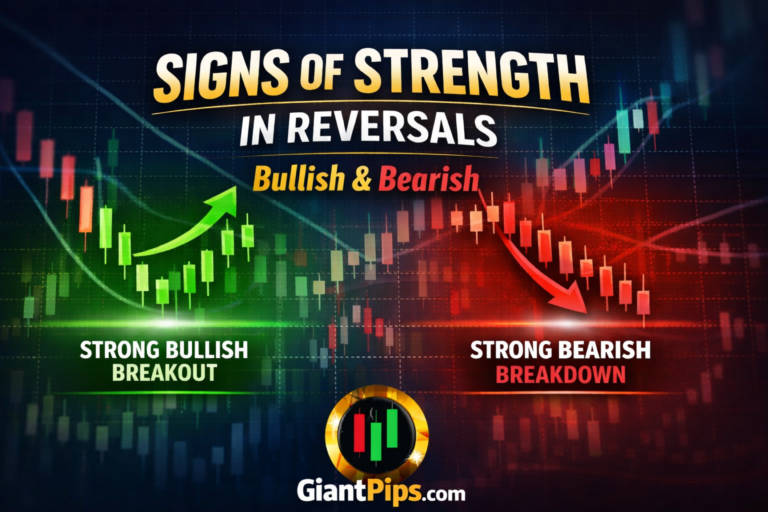 Signs of Strength in Market Reversals (Bullish & Bearish)