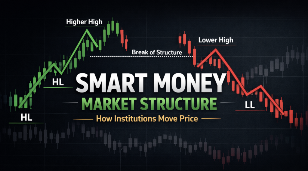 Smart Money Market Structure Explained | SMC Trading Guide